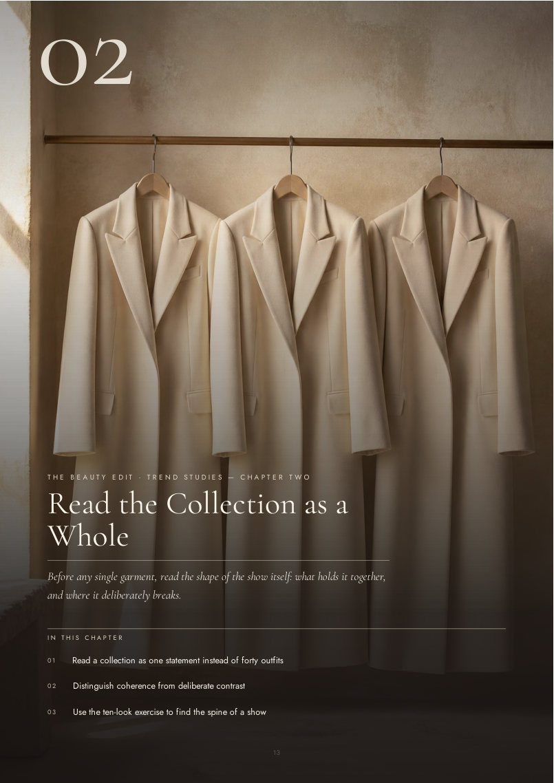 Page from the guide showing Read the Collection as a Whole