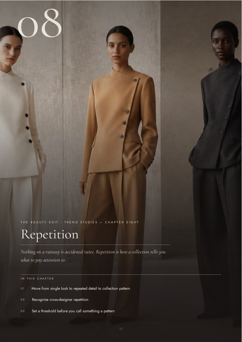 Page from the guide showing Repetition